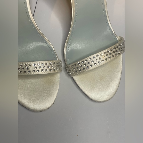 Nine West Women's Bridal Toria Ankle Strap Stiletto Sandal size 10 - Picture 6 of 9